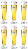 Verres à bière Warsteiner sur pied 200 ml - 6 pièces