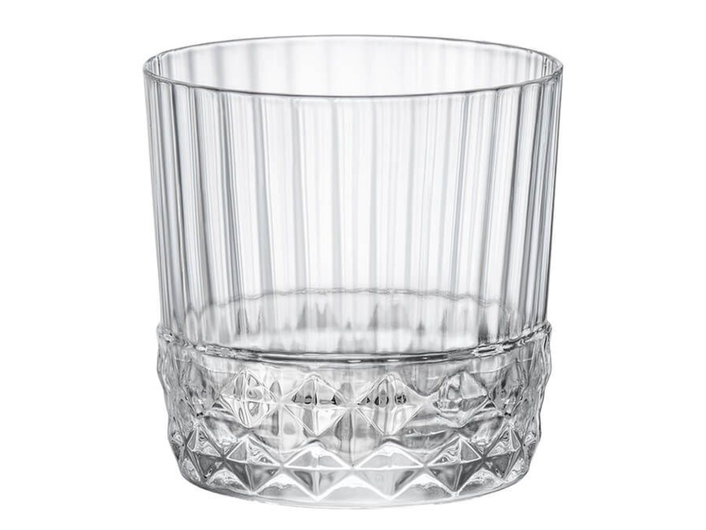 Verres à cocktail / Verres à whisky / Verres à eau America 20's 380 ml - Lot de 6