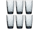 Verres à long drink Bormioli Rocco Diamond Bleu 470 ml - 6 pièces