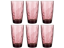 Verres à long drink Bormioli Rocco Diamond Violet 470 ml - Lot de 6