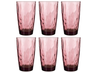 Verres à long drink Bormioli Rocco Diamond Violet 470 ml - Lot de 6