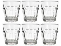 Verres à eau Bormioli Rocco Rock Bar 270 ml - 6 pièces