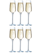 Verres à champagne Chef & Sommelier Sublym Flute 210 ml - 6 pièces