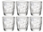 Verres à eau Bormioli Rocco Diamond 390 ml - 6 pièces