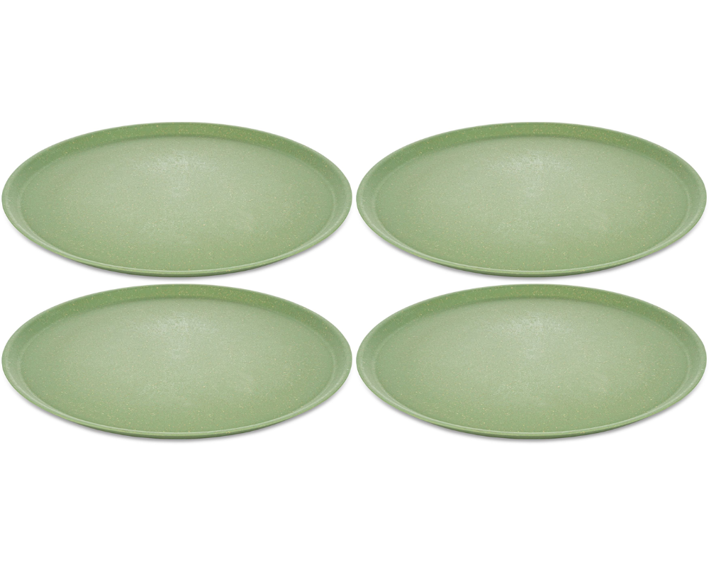 Assiettes de dîner Koziol Connect Vert ø 26 cm - 4 pièces