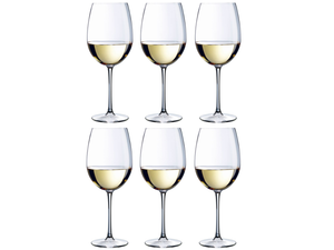 Set de verres a vin Chef&Sommelier - Verre a vin blanc - Tulip - 35cl - 6 pièces