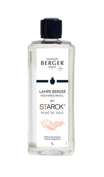 Recharge Lampe Berger Philippe Starck - pour lampe à parfum - Peau de Soie - 1 litre