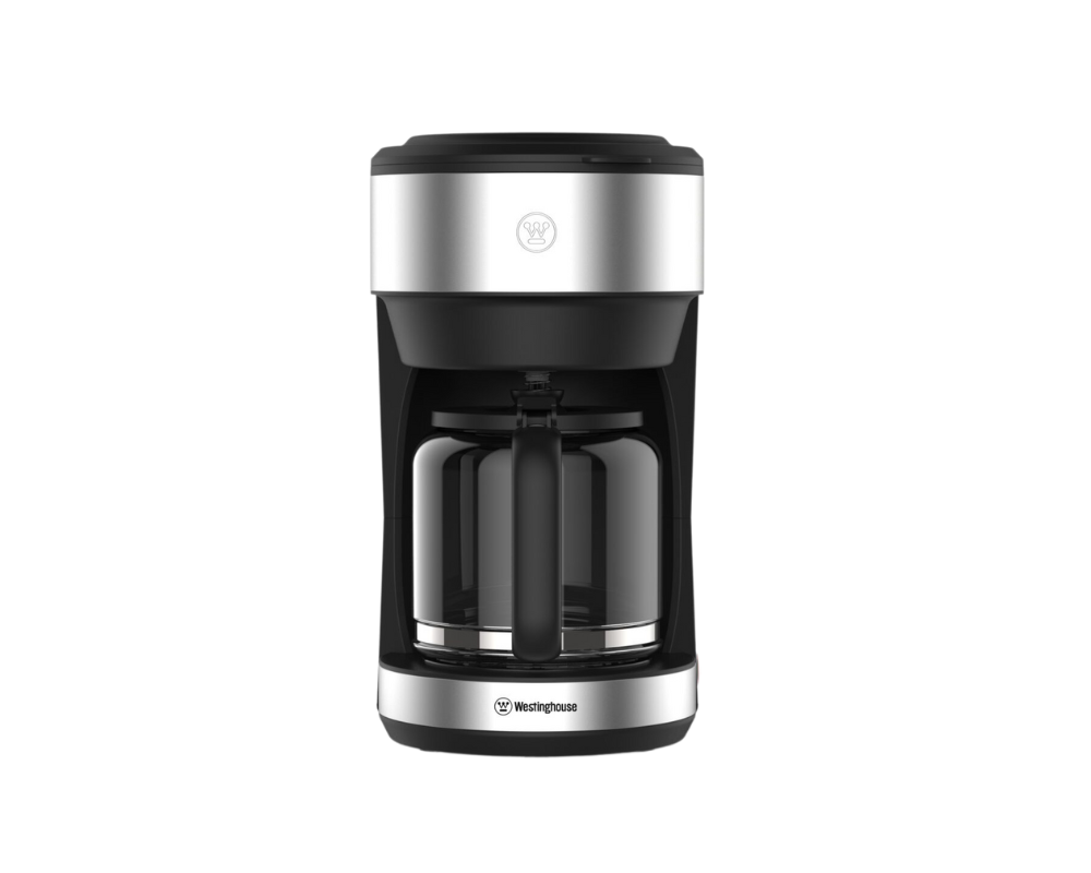 Cafetière Westinghouse Basic en acier inoxydable - 1,25 litre - WKCM621SS