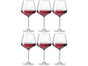 Verres à vin de Bourgogne Leonardo / Verres à Gin Tonic Puccini 730 ml - 6 pièces