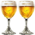 Verre à bière Grimbergen sur pied 330 ml - Lot de 2