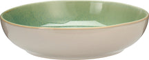 Assiettes creuses Cookinglife / Assiettes à pâtes Serene Green ø 23 cm - Faïence - 4 pieces