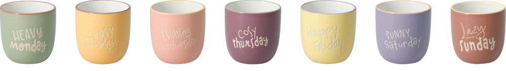 Cookinglife Koffiekopjes Daily - 220 ml - 7 Stuks