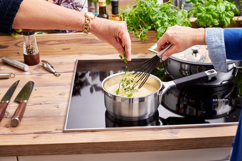 Fouet Rosle rond - Acier inoxydable / Silicone - 27 cm