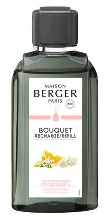 Recharge Maison Berger - pour bouquet parfumé - Fleur d'oranger - 200 ml