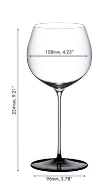 Riedel Witte Wijnglas Fatto A Mano Black Tie - Chardonnay - 660 ml