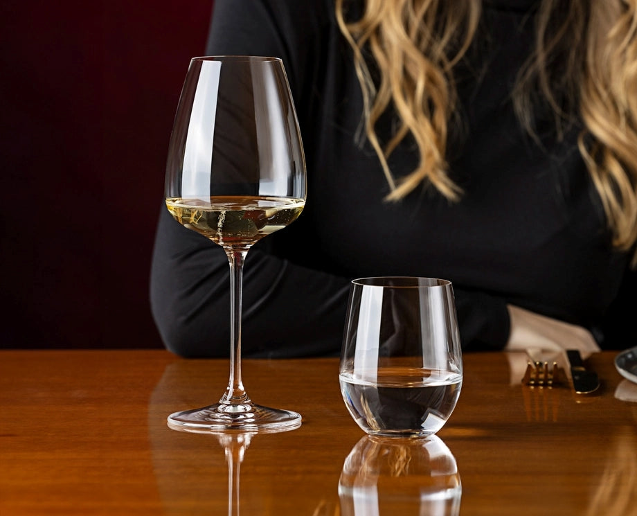Riedel Witte Wijnglazen Grape@Riedel - Witte Wijn / Rosé / Champagne / Spritz - 550 ml - 2 stuks