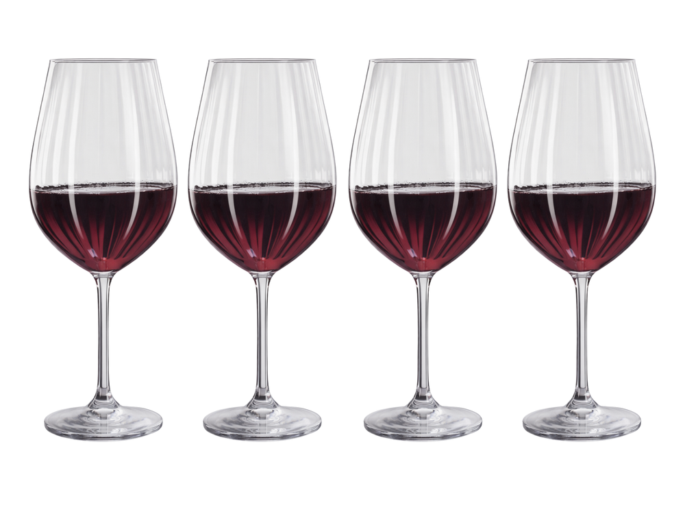 Rode Wijnglazen Verano 690 ml - 4 stuks - Cookinglife