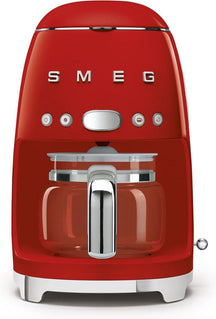 Cafetière SMEG - 1050 W - rouge - 1,4 litres - DCF02RDEU