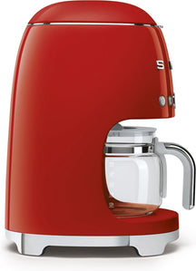 Cafetière SMEG - 1050 W - rouge - 1,4 litres - DCF02RDEU