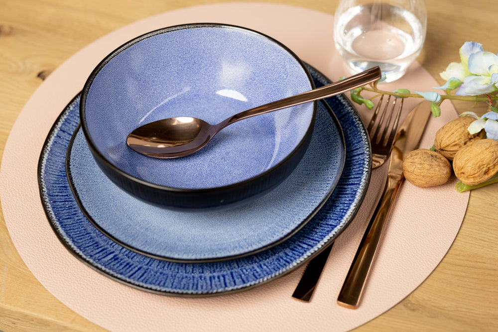 Assiette à dîner Studio Tavola Denim Ø27 cm - 6 pièces