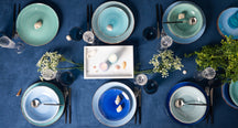 Assiettes de table Studio Tavola Ocean Blue ø 26,5 cm - 6 pièces