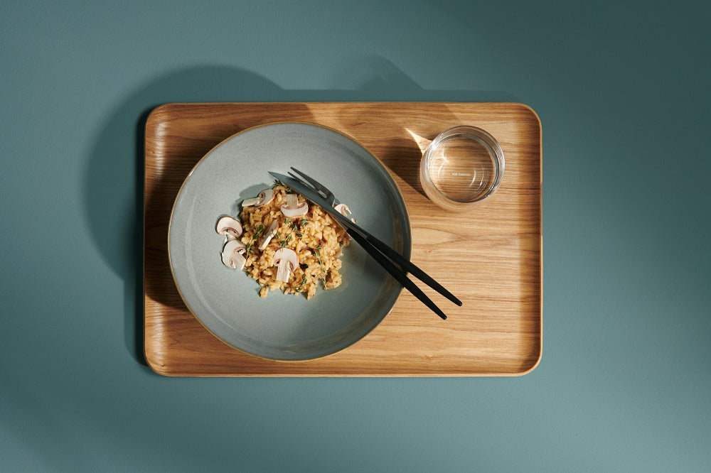 Service de vaisselle ASA Selection Saisons - Eucalyptus - 18 pièces / 6 personnes - 6 Assiette plates, 6 bols en 6 assiettes à petit-déjeuner