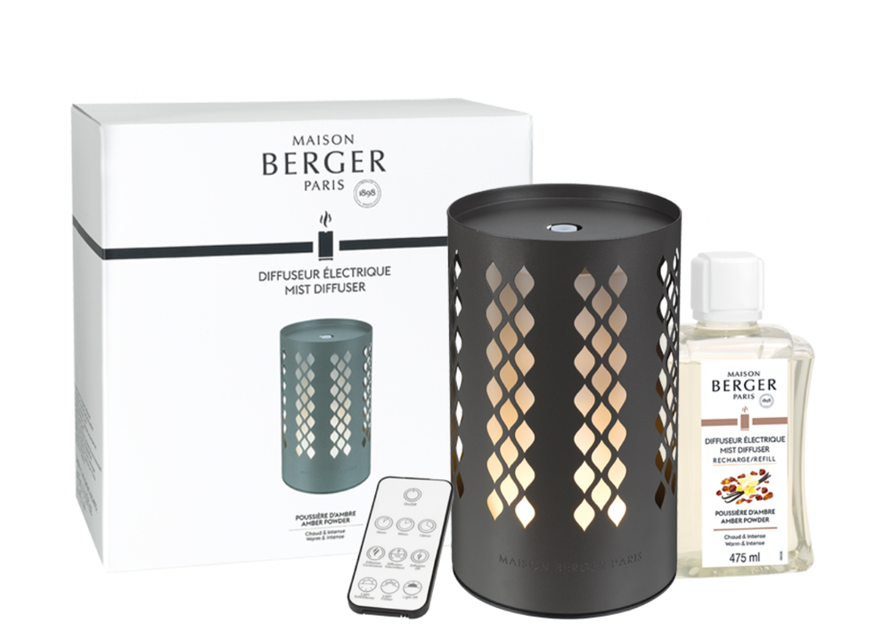 Diffuseur huile essentielle Maison Berger Losange Noir