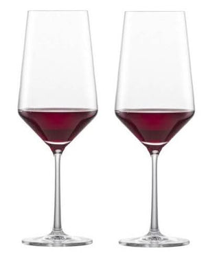 Ensemble de verres a vin Zwiesel - Verres a bordeaux - Pure - 680 ml - 2 pièces