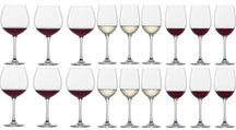 Schott Zwiesel Set de verres à vin Classico (Verres à vin rouge &amp; Verres à vin blanc &amp; Verres à gin tonic) - Ensemble de 18 pièces