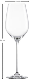 Schott Zwiesel Verres à Vin Blanc Fortissimo - 420 ml - 4 pièces