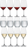 Schott Zwiesel Forté Glass Set - 12 pièces - Verres à vin rouge, verres à eau et verres à champagne