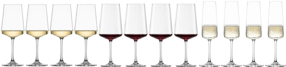 Verre à vin rouge, blanc et champagne MioVino - 12 pièces