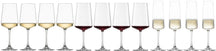 Verre à vin rouge, blanc et champagne MioVino - 12 pièces