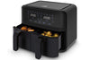 Fritel Airfryer Snacktastic 8180 Duo 2 x 4,5 Litres