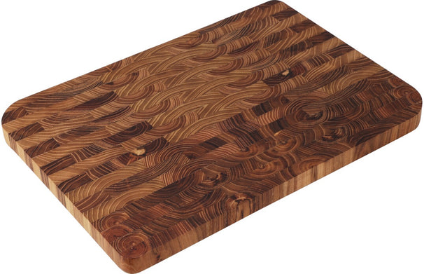 Planche à découper Cookinglife - Planche à servir - en teck - 40 x 28 cm