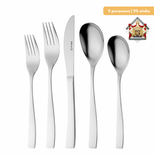 Ensemble de couverts Sola Sevilla - inox 18/0 - 90 Pièces / 9 Personnes