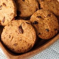 Biscuits d'épeautre aux baies de goji