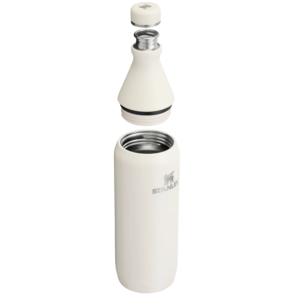 Bouteille Thermos Stanley The All Day Slim Bottle - Crème - 600 ml
