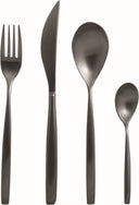 Mepra Ménagère Stiria Oro Nero Ice - Acier inoxydable - 24 pièces