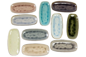 Set d'assiettes à tapas Cosy&Trendy - Rect. - Streetfood - 22,5x10cm - 10 pièces