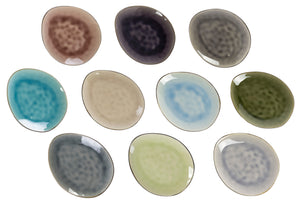 Set d'assiettes Cosy & Trendy - a gâteaux - Streetfood - 15x11,5 cm - 10 pièces