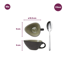 Saucières Cosy & Trendy Streetfood 170 ml - 10 pièces