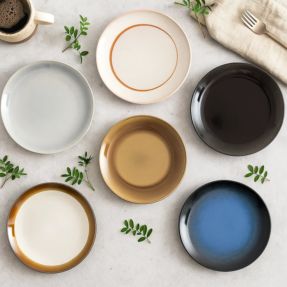 Assiette à petit-déjeuner / Assiette à dessert Studio Tavola Earth ø 20 cm - 6 pièces