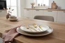 Set de couverts Studio Tavola - Or - 16 pièces / 4 personnes