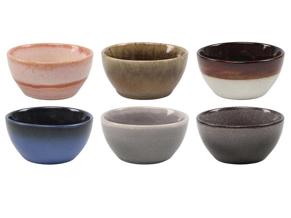 Studio Tavola Serviesset Earth 24-delige / 6 personen - 6 dinerborden, 6 ontbijtborden, 6 kommen en 6 kleine kommen