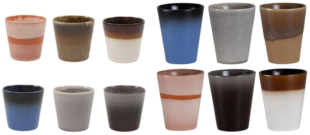 Ensemble de tasses Studio Tavola - Café/cappuccino - Earth - 310 ml - 12 pièces