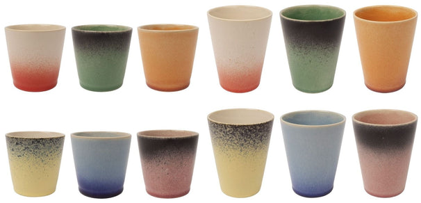 Service à café Studio Tavola - Tasses et mugs - Fire - 12 pièces