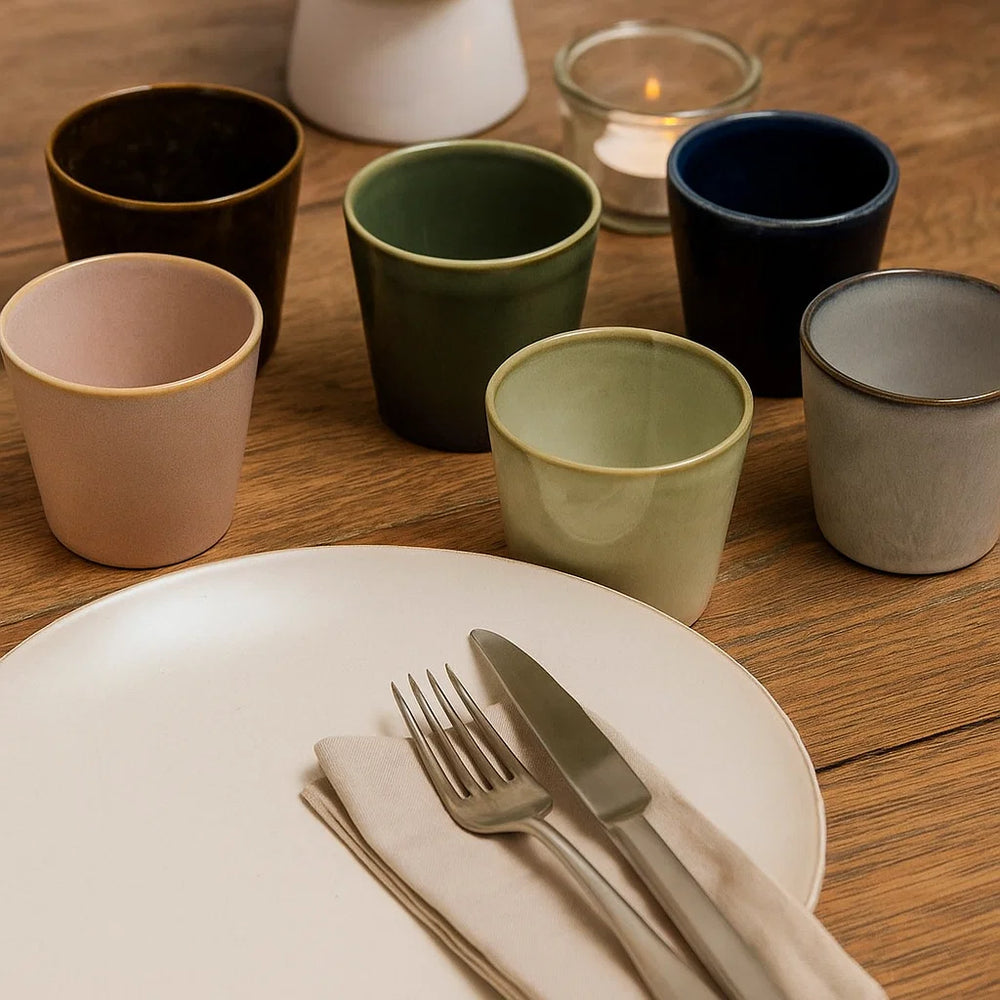 Tasses à café Studio Tavola - Tasses Senseo - Wind - 200 ml - 6 pièces