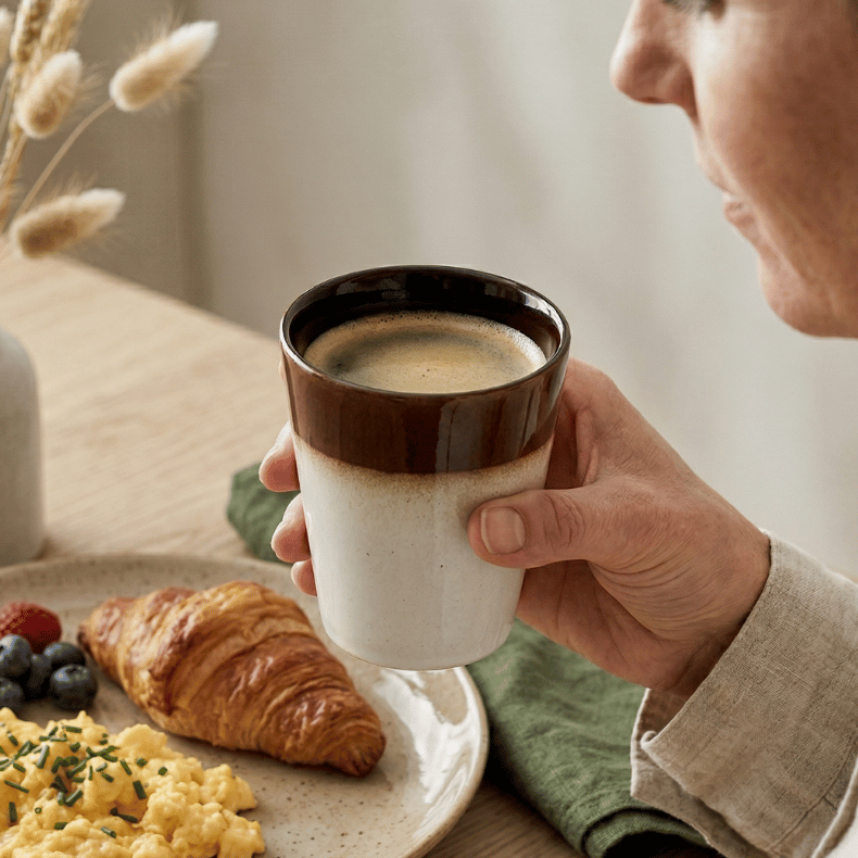 Set de tasses à café Studio Tavola - Cappuccino - Earth - 310 ml - 6 pièces