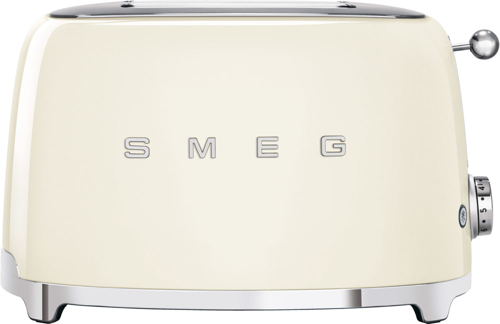 Grille-pain SMEG - 2 emplacements - crème - TSF01CREU